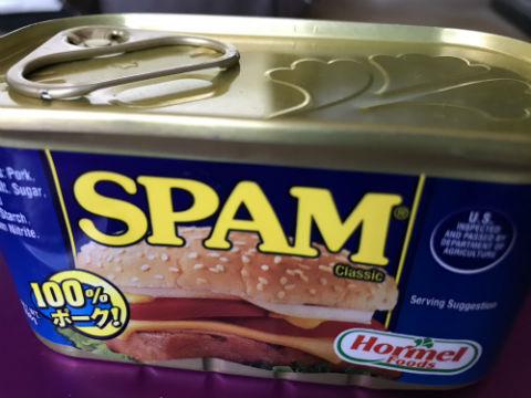 SPAM缶（ポーク缶）